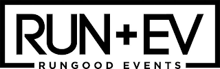 RUN + EV RUNGOOD EVENTS logo