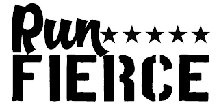 RUN FIERCE logo