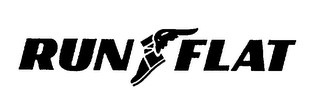 RUN FLAT logo