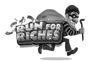 RUN FOR RICHES logo