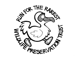 RUN FOR THE RAREST WILDLIFE PRESERVATION TRUST logo