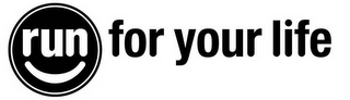 RUN FOR YOUR LIFE logo