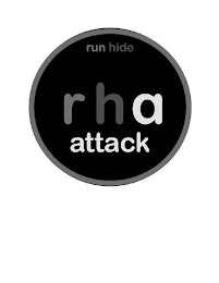 RUN HIDE ATTACK RHA logo