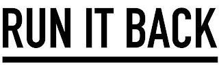 RUN IT BACK logo