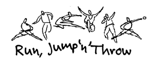 RUN, JUMP 'N' THROW logo