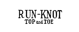 RUN-KNOT TOP AND TOE logo