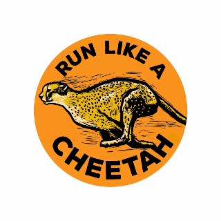 RUN LIKE A CHEETAH logo