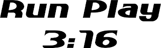 RUN PLAY 3:16 logo