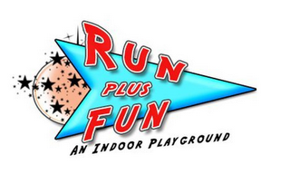 RUN PLUS FUN AN INDOOR PLAYGROUND logo