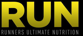 RUN RUNNERS ULTIMATE NUTRITION logo