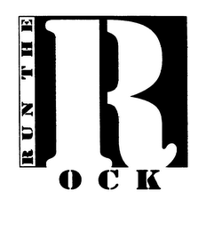 RUN THE ROCK logo