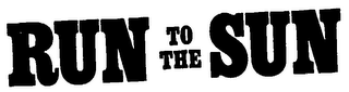 RUN TO THE SUN logo
