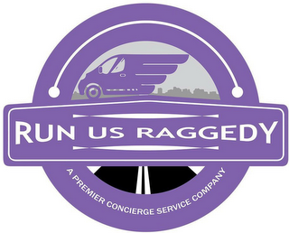 RUN US RAGGEDY A PREMIER CONCIERGE SERVICE COMPANY logo