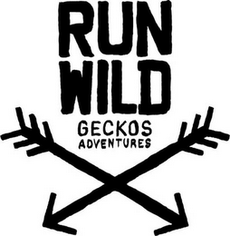 RUN WILD GECKOS ADVENTURES logo