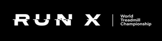 RUN X WORLD TREADMILL CHAMPIONSHIP logo