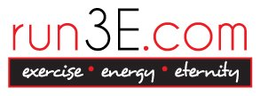 RUN3E.COM EXERCISE ENERGY ETERNITY logo