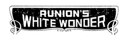 RUNION'S WHITE WONDER logo
