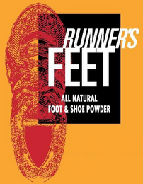 RUNNER'SFEET ALL NATURAL FOOT & SHOE POWDER logo