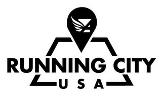 RUNNING CITY USA logo