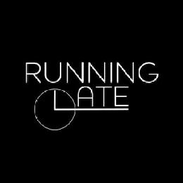 RUNNING LATE logo