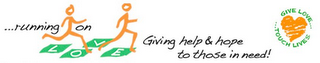 RUNNING ON LOVE - GIVING HELP & HOPE TO THOSE IN NEED! logo
