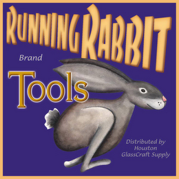 RUNNING RABBIT TOOLS BRAND DISTRIBUTED BY HOUSTON GLASSCRAFT SUPPLY logo