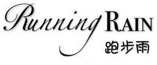 RUNNING RAIN logo