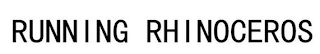 RUNNING RHINOCEROS logo