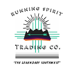 RUNNING SPIRIT TRADING CO. "THE LEGENDARY SOUTHWEST" logo