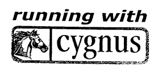 RUNNING WITH CYGNUS logo