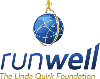 RUNWELL THE LINDA QUIRK FOUNDATION logo