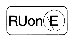 RUON E logo