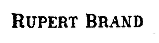 RUPERT BRAND logo