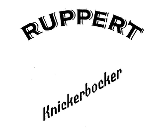 RUPPERT KNICKERBOCKER