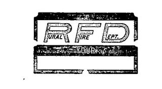 RURAL FIRE DEPT. PROTECTS YOUR PROPERTY logo
