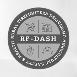 RURAL FIREFIGHTERS DELIVERING AGRICULTURE SAFETY & HEALTH RF-DASH logo