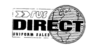 RUS DIRECT UNIFORM SALES logo