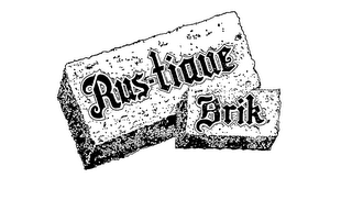 RUS-TIQUE BRIK logo