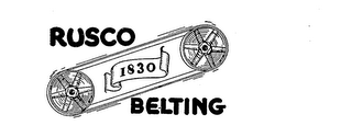 RUSCO 1830 BELTING logo