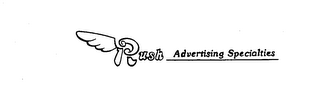 RUSH ADVERTISING SPECIALTIES logo