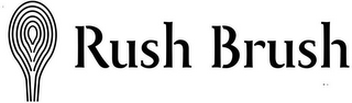 RUSH BRUSH logo