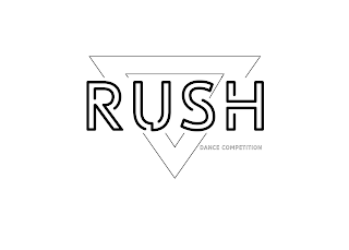RUSH DANCE COMPETITION logo