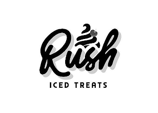 RUSH ICED TREATS logo