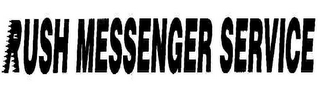 RUSH MESSENGER SERVICE logo