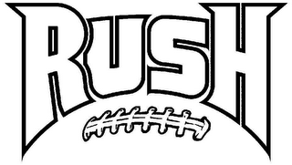 RUSH NEVER GO SLOW logo