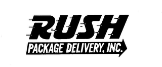 RUSH PACKAGE DELIVERY, INC. logo