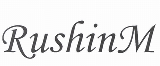RUSHIN M logo