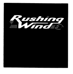 RUSHING WIND logo