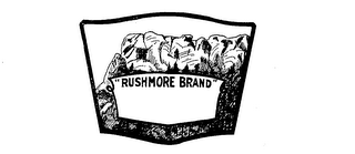 "RUSHMORE BRAND" logo