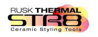 RUSK THERMAL STR8 CERAMIC STYLING TOOLS logo